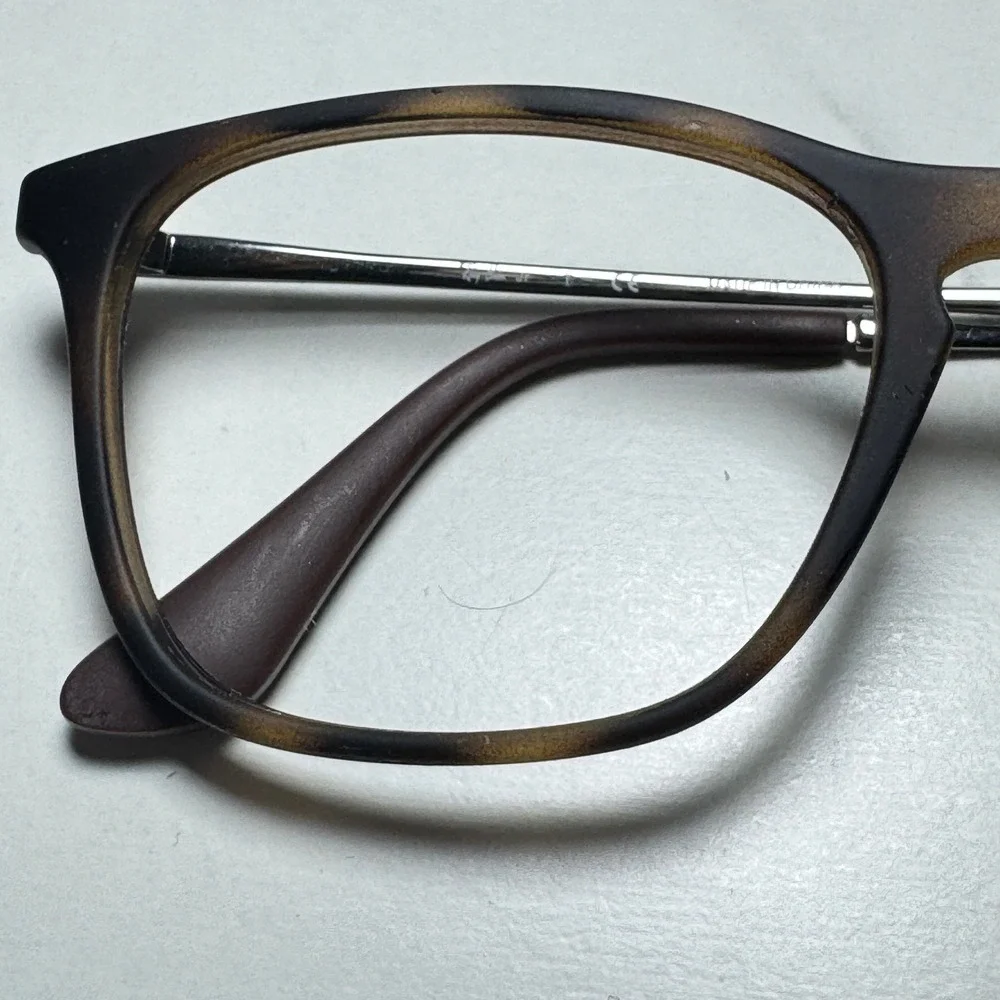 Ray-Ban Jr RJ9061S 7006/73 Matte Tortoise Square Eyeglass Frames 49-15-130